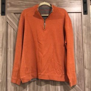 Tommy Bahama Orange Pullover size XL